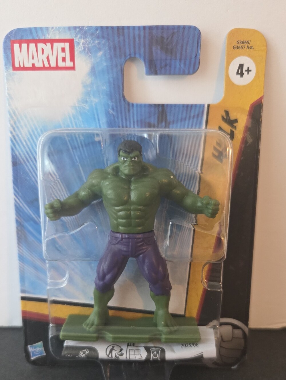 Marvel Hasbro Hulk Mini Action Figure 2.5" Brand New Sealed NIP Toy